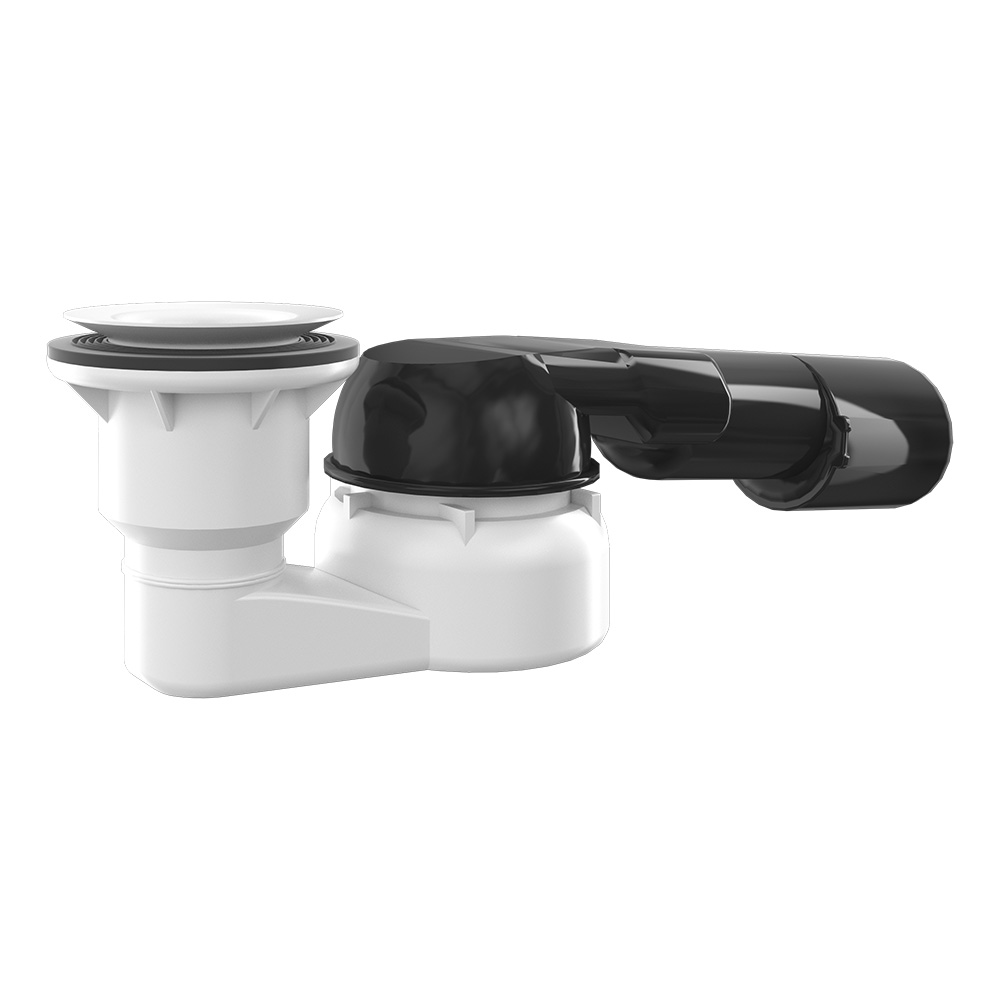 Afvoerset Ø 52 mm horizontaal