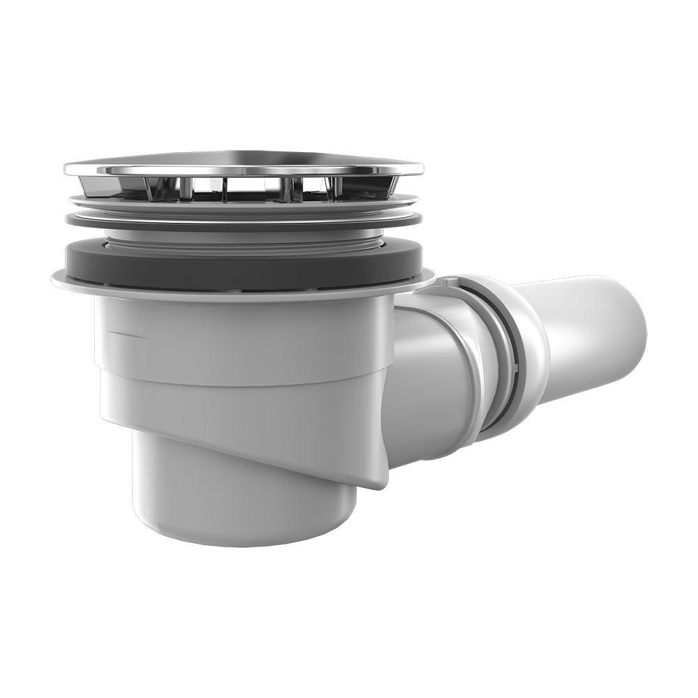 Afvoerset Ø 90 mm horizontaal