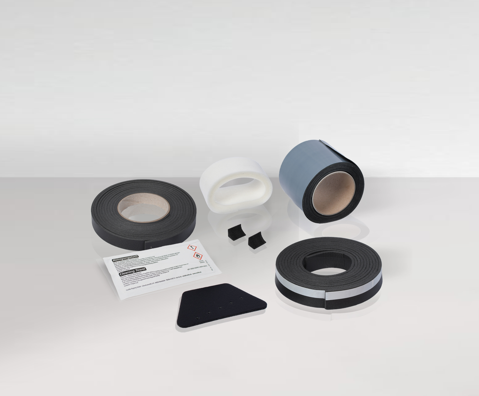 Afdichtset voor douchebak