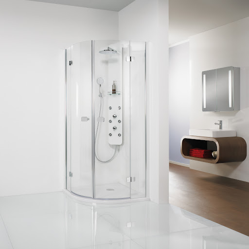 06 Premium Softcube Runddusche, 4-teilig.
